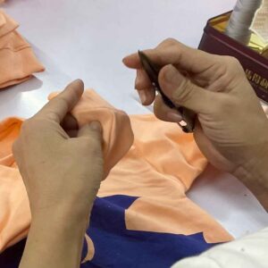 Quality inspection for baby clothing manufacturing process